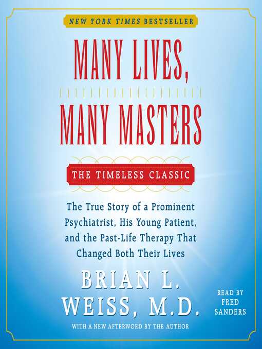 Title details for Many Lives, Many Masters by Brian L. Weiss - Wait list